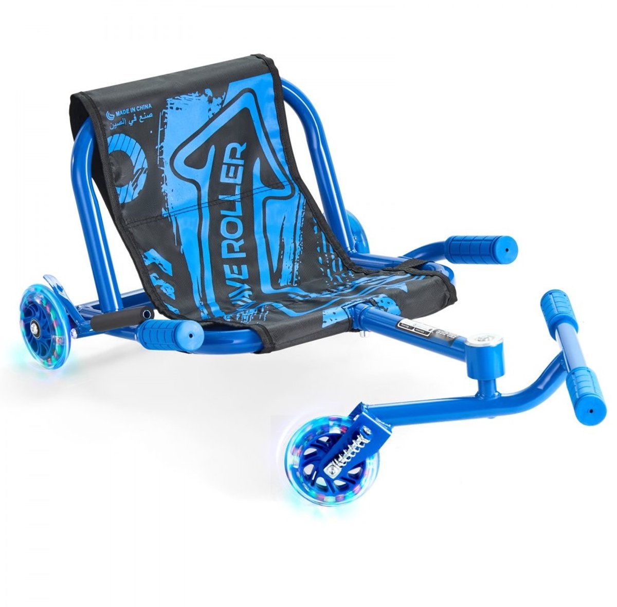 Drift Trike Driewieler - Driewieler Scooter - Draagvermogen 90 kg - Afmeting 106 x 52 x 43 cm - Leeftijd 10+ Jaar - Voor Harde Ondergronden - Binnen en Buiten - Blauw Driewieler kopen online