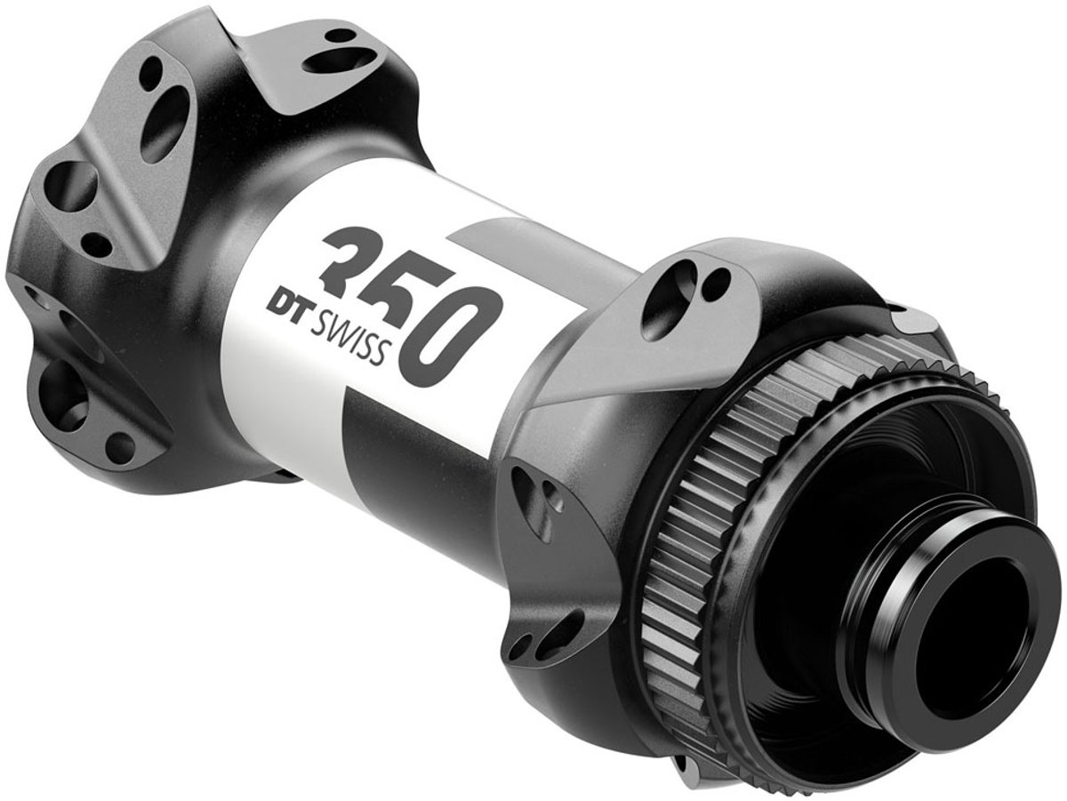 Dt Swiss 350 Road Straight Pull Db Ta Cl Disc Voornaaf Zilver 24H / 12 x 100 mm Naven kopen online