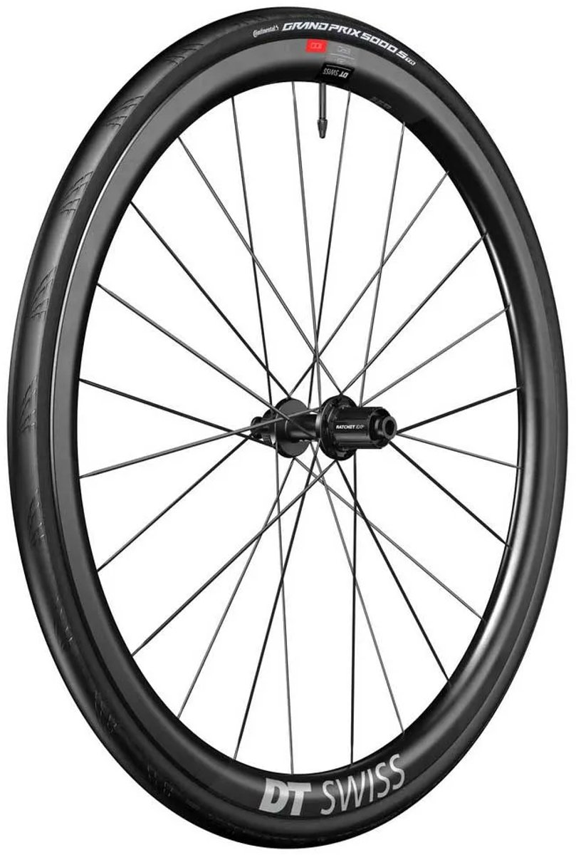 dt swiss erc 1100 dicut 35 disc cl tubeless continental gp5000 str 700 x 30 achterwiel racefiets zilver 12 x 142 mm shimano sram hg