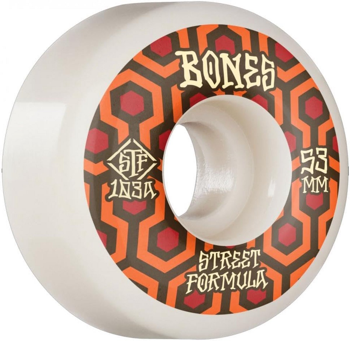 duurzame skateboard wielen 53mm hoge rebound en slijtvast