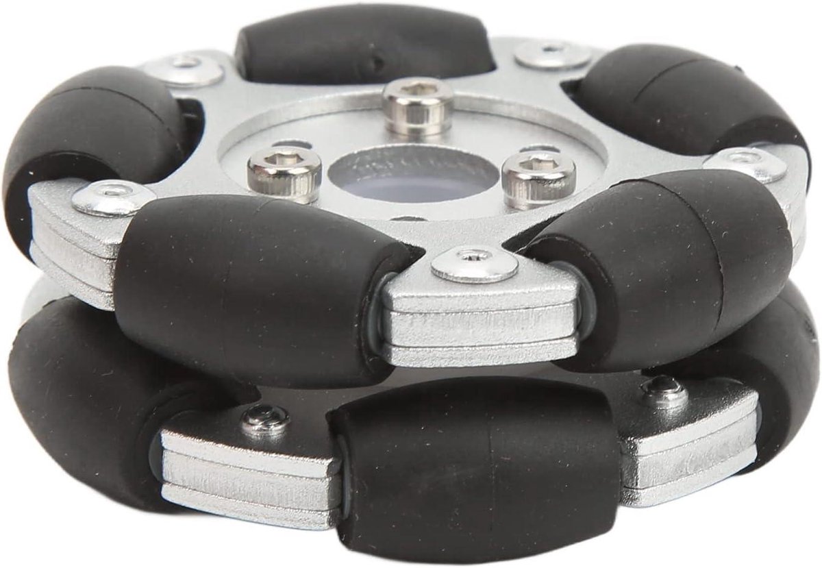 Eamber - Omnidirectioneel Wiel van Aluminiumlegering 60mm met 360 Graden Rotatie voor Robot - Upgrade, Vervanging, Speelgoed Onderdelen Buitenspeelvoertuigaccessoire kopen online