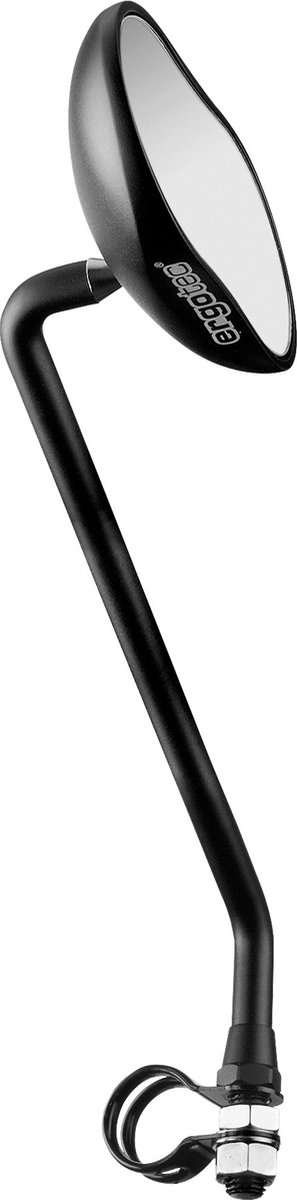 Ergotec Spiegel M-88L - Lange arm - 111x52mm - Zwart Fiets kopen online