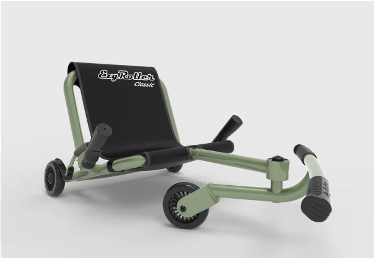 Ezyroller Classic - Skelter - Ligfiets - Driewieler - Verlengbaar - Khaki Skelter kopen online