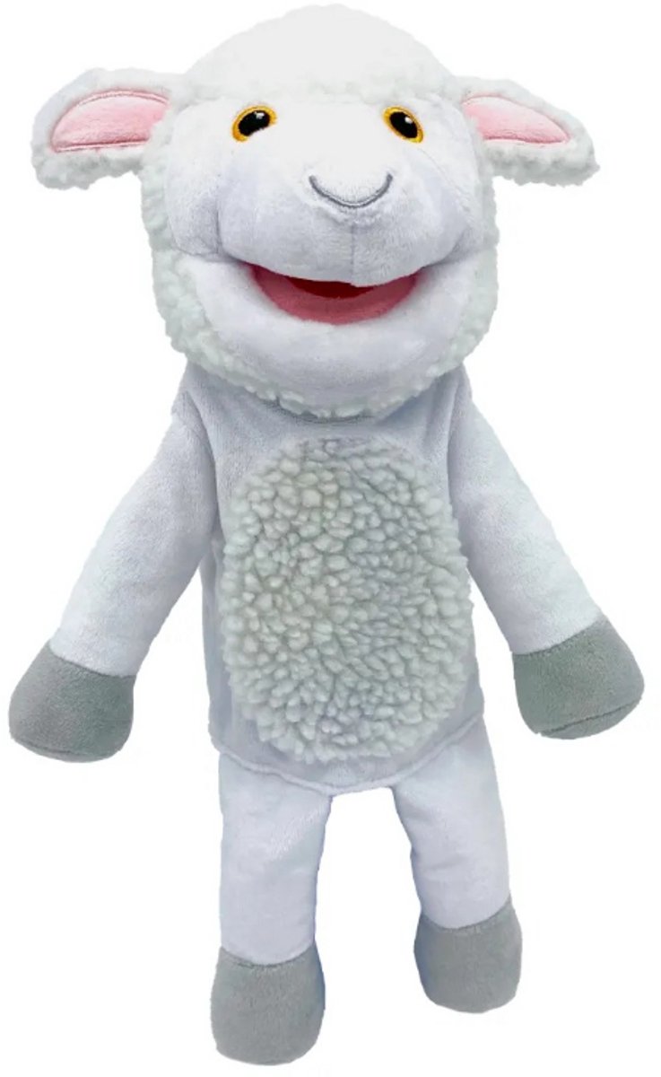Fiesta Crafts handpop schaap - beweegbare mond handpop speelgoed. Step kopen online