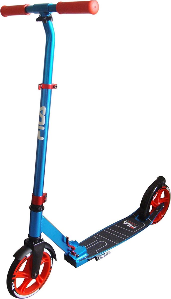 fila vouwstep 200 dlx f 100 cm voetrem aluminium blauw