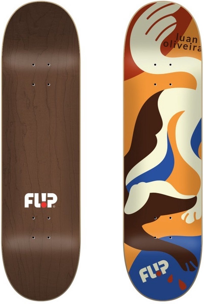Flip Oliveira Kaja- Skateboard Deck 8.125 Skateonderdeel kopen online
