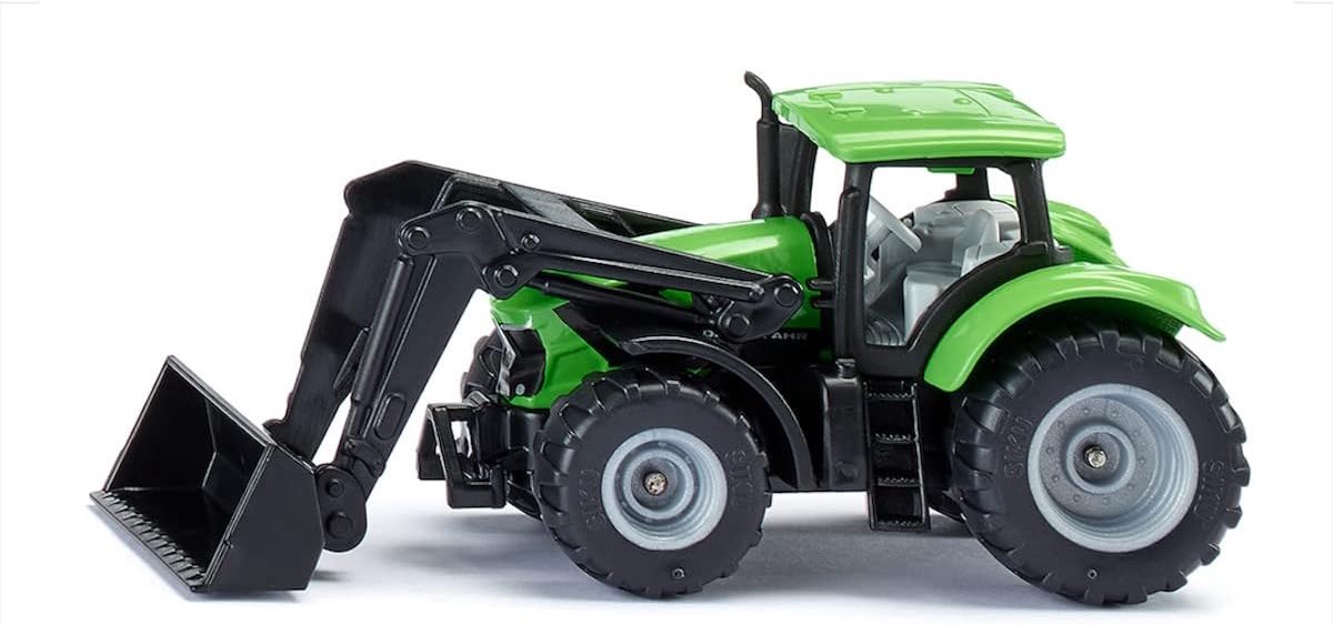 Gedetailleerd Tractor Model met Voorlader en Rubberen Banden - Schaalgrootte 1:32 Speelgoedkruiwagen kopen online