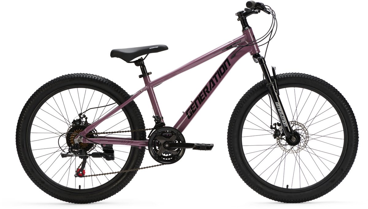 generation gt100 24 inch paars kinderfiets