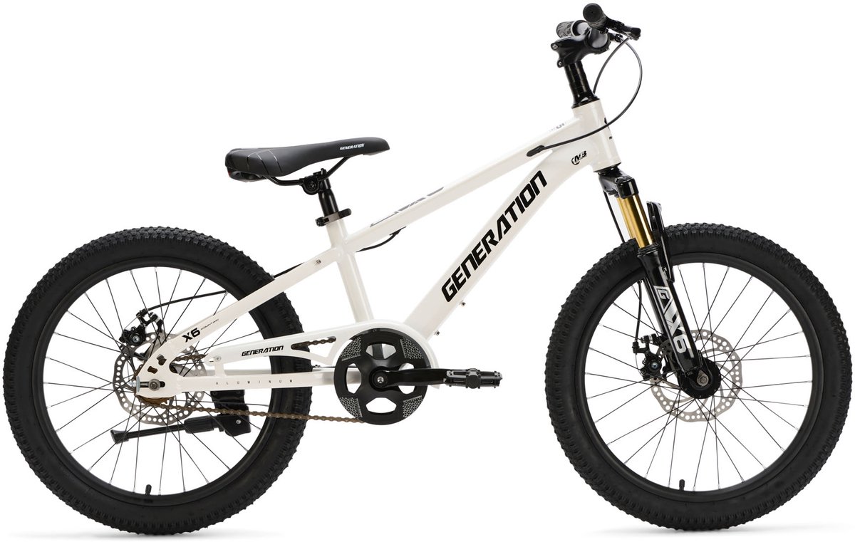Generation X6 20 inch Wit – Kinderfiets Kinderfiets kopen online