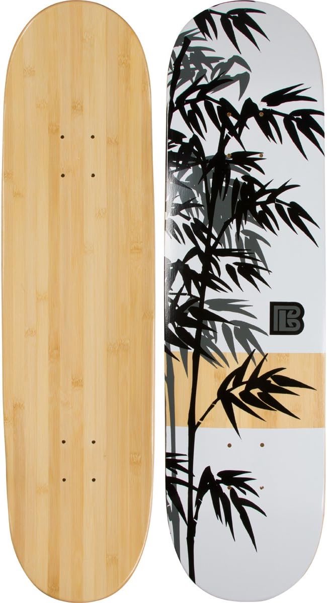 grafisch skateboard deck van bamboe 8 0 inch
