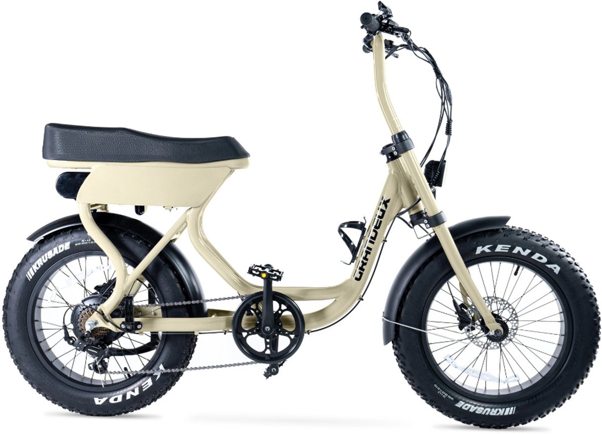 Grandeux Xcite Fatbike - lage instap - 20 inch - 250W motor - 50 km actieradius Fiets (elektrisch) kopen online