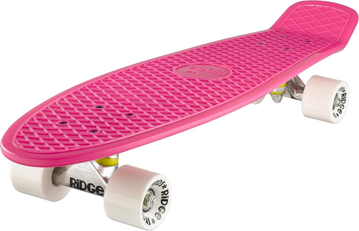 grijze en roze skateboard cruiser voor volwassenen en kinderen topflexibel