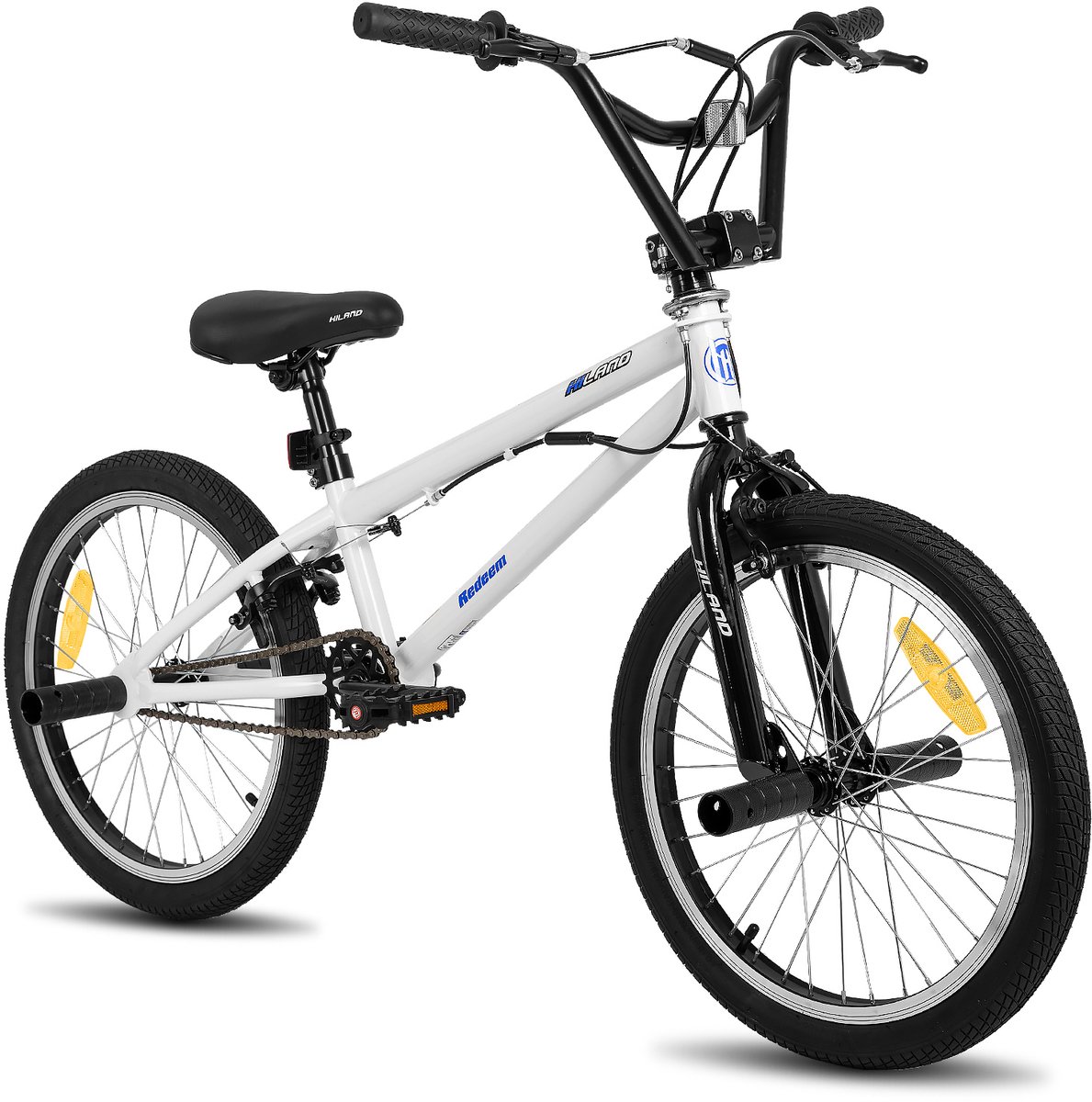Hiland 20 Inch Freestyle BMX Fiets - Voor Kinderen & Jeugd - 360 Graden Gyro Systeem - Inclusief 4 Pegs (Voetsteunen) - Meerdere Kleuren Fiets kopen online