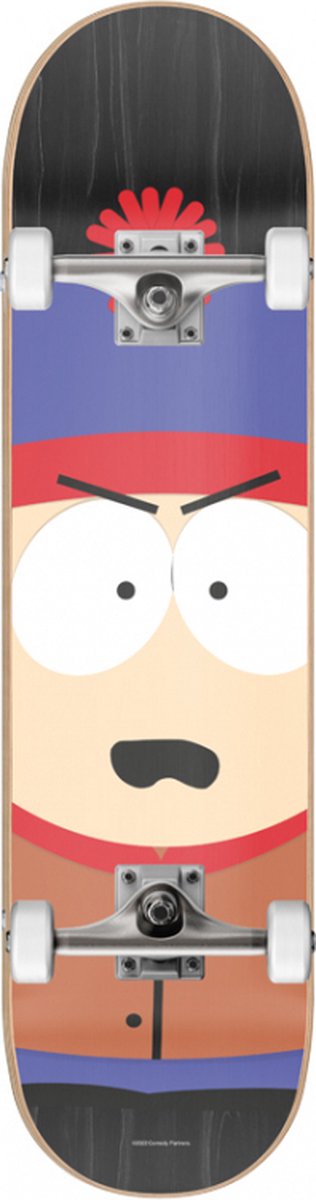 hydroponic south park collab co 8 0 skateboard zwart