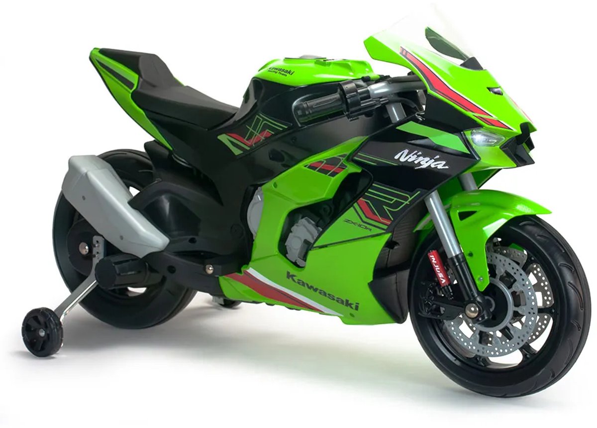 Injusa Kawasaki Ninja 12v Loopauto Groen Spielat kopen online