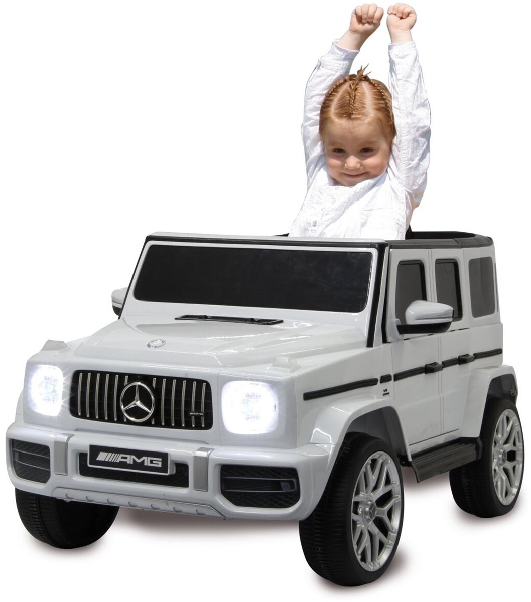 Jamara Accuvoertuig Mercedes-amg G63 12 V 106 Cm Wit Accuvoertuig kopen online