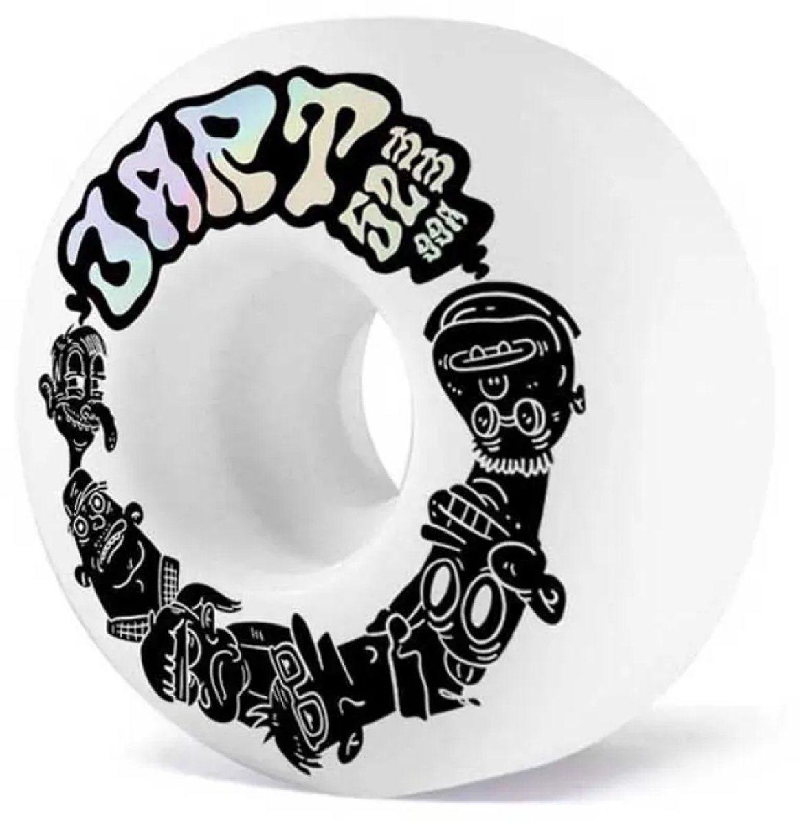 Jart Unknown Wiel Zilver 54 mm/99A Skateonderdeel kopen online
