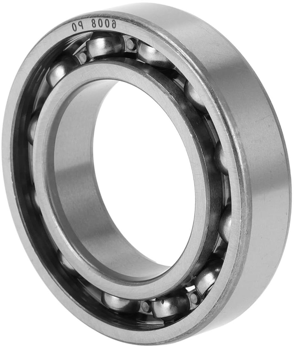 Jhubers Goods - Diepe Groef Kogellagers 6008 P0 40x68x15mm - Gesmeerd - Open Type - Zilver - Geschikt voor Scooter Skateboard Wiellopen. Skateonderdeel kopen online