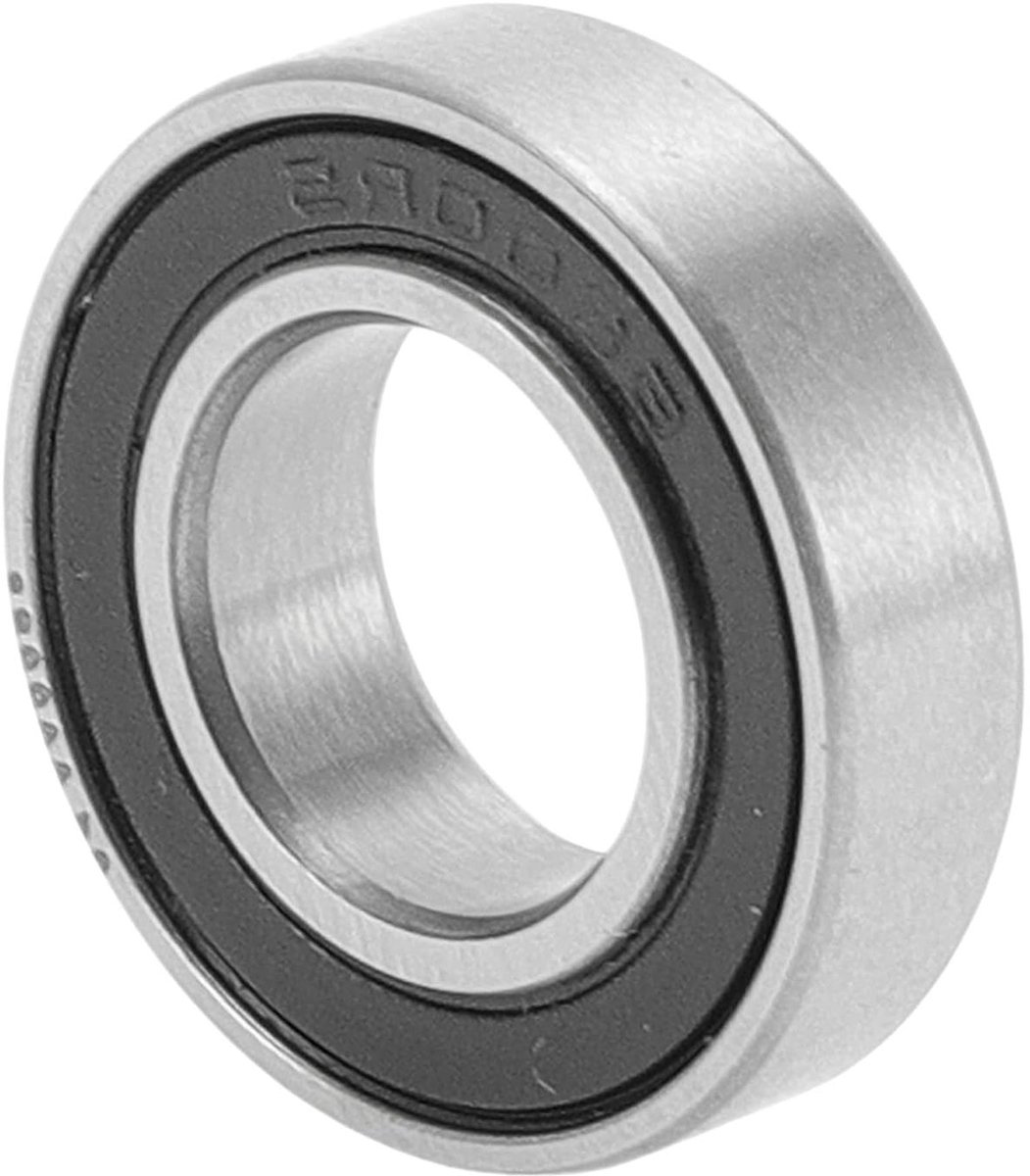 Jhubers Goods - Diepe Groef Kogellagers - 6800VV - P0 - 10x19x5mm - Gesmeerde Lagers - Dubbele Rubber Afdichting - Zwart Zilveren Toon - Scooter Skateboard Wiel - Geschikt voor Scooters en Skateboards Skateonderdeel kopen online