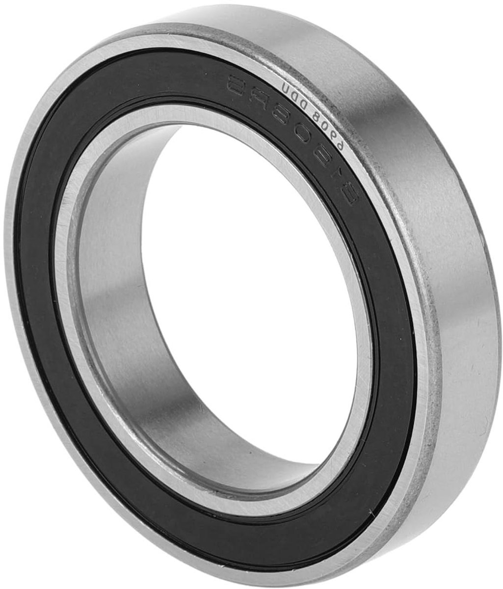 Jhubers Goods - Diepe Groef Kogellagers 6908DDU - Kwaliteitslagers - P0 Precisie - 40x62x12mm - Gesmeerd - Dubbele Rubber Afdichting - Zwart - Zilver - Geschikt voor Scooter Skateboard Wiel Skateonderdeel kopen online