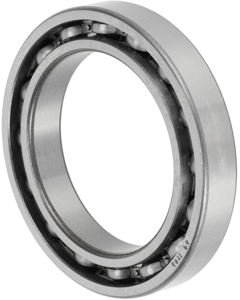 Jhubers Goods - Diepe Groef Kogellagers - Gesmeerde Lagers - Open Type - Zilveren Kleur - Scooter Skateboard Wiel - Compatibel met - P6 - 55x80x13mm - 6911 Skateonderdeel kopen online