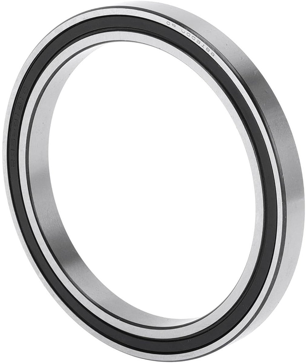 jhubers goods diepe groef kogellagers lagers gesmeerd dubbele rubber afdichting scooter skateboard wiel geschikt voor 6816ddu zwart zilveren toon p0 80x100x10mm