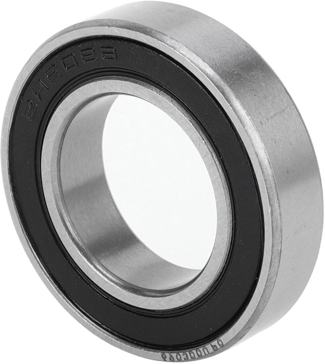 Jhubers Goods - Diepe Groef Kogellagers P0 17x30x7mm - Gesmeerde Lagers - Dubbele Rubber Afdichting - Zwart Zilveren Kleur - Geschikt voor Scooter Skateboard Wiel - JHubers Goods - Kogellagers - 6903DDU Skateonderdeel kopen online