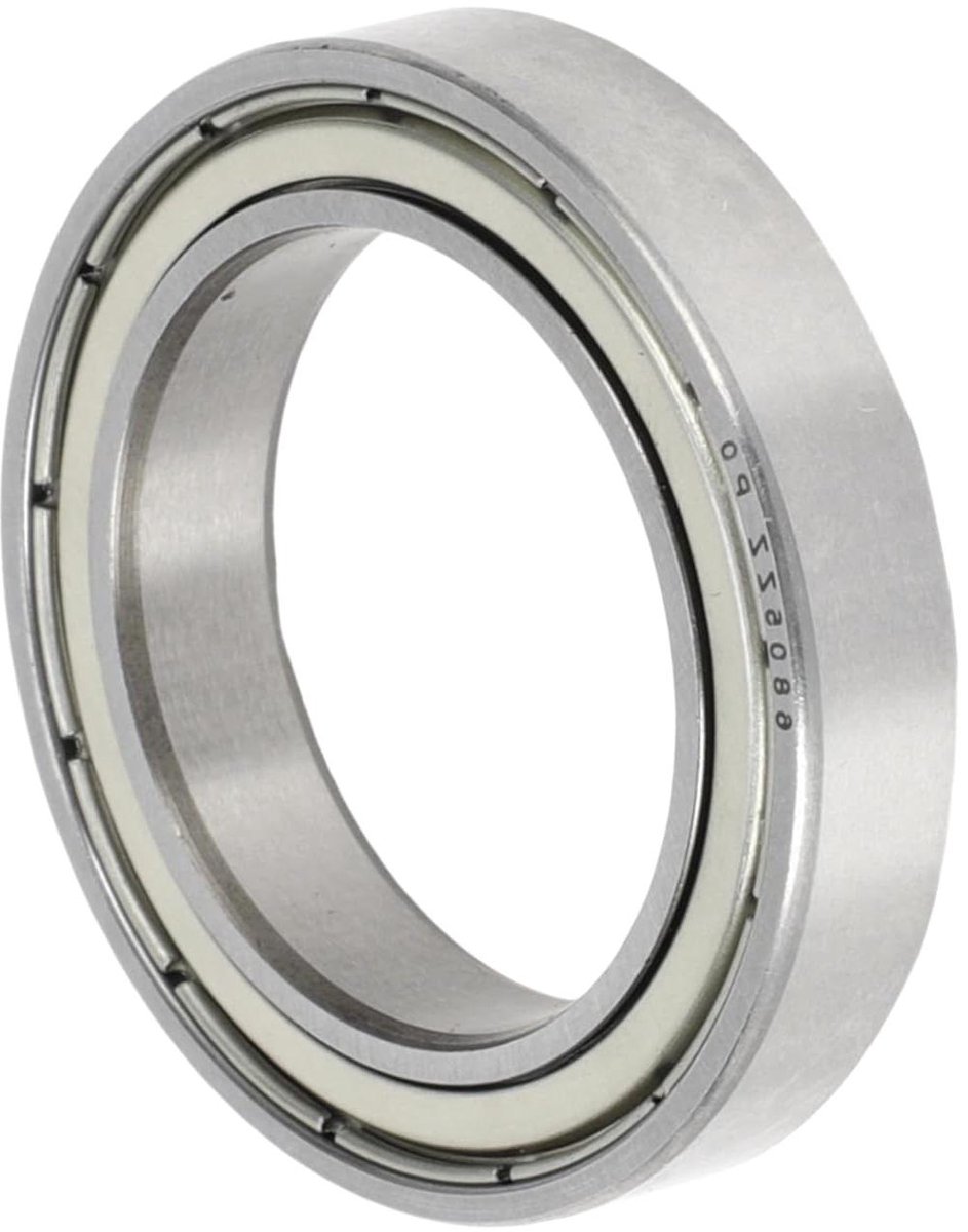 Jhubers Goods - Diepe Groef Kogellagers P0 25x37x7mm Gesmeerde Lagers Dubbele Metalen Afdichting - Scooter Skateboard Wiel Compatibel met - Zilveren Kleur - Hoge Kwaliteit - Slijtvast Skateonderdeel kopen online