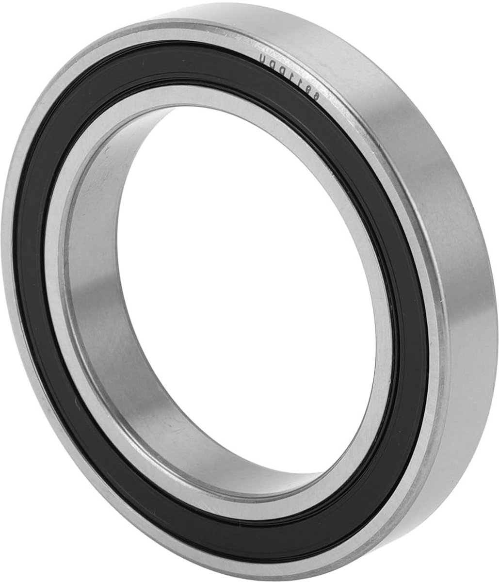 Jhubers Goods - Diepe Groef Kogellagers P6 55x80x13mm - Gesmeerde Lagers - Dubbele Rubber Afdichting - Zwart Zilveren - Geschikt voor Scooter Skateboard Wiel - 6911DDU - Compatibel met JHubers Goods - Lagers. Skateonderdeel kopen online