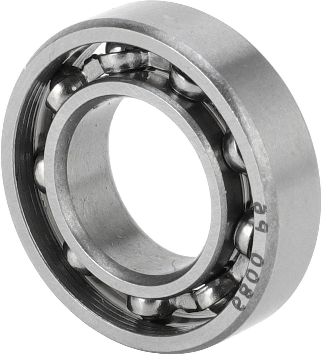 Jhubers Goods - Diepe Groef Kogellagers - Wiel Lager - 6800 Type - P6 Precisie - 10x19x5mm - Gesmeerde Lagers - Open Lagers - Zilverkleurig - Compatibel met Scooter Skateboard Skateonderdeel kopen online