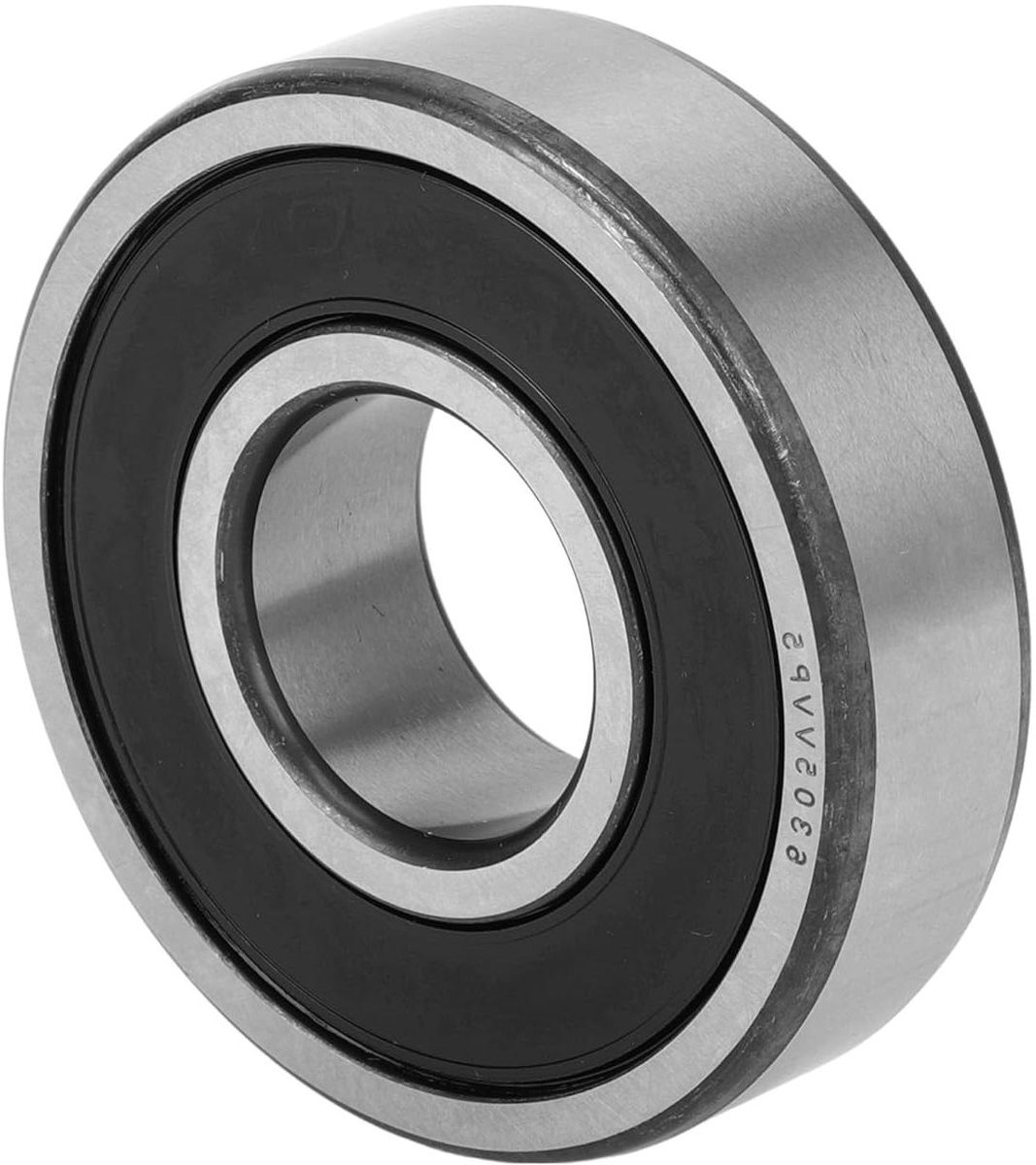 Jhubers Goods - Kogellagers P5 - 6305VV - Gesmeerde lagers - Dubbele rubber afdichting - Zwart - Zilver - Geschikt voor Scooter Skateboard Wiel Skateonderdeel kopen online