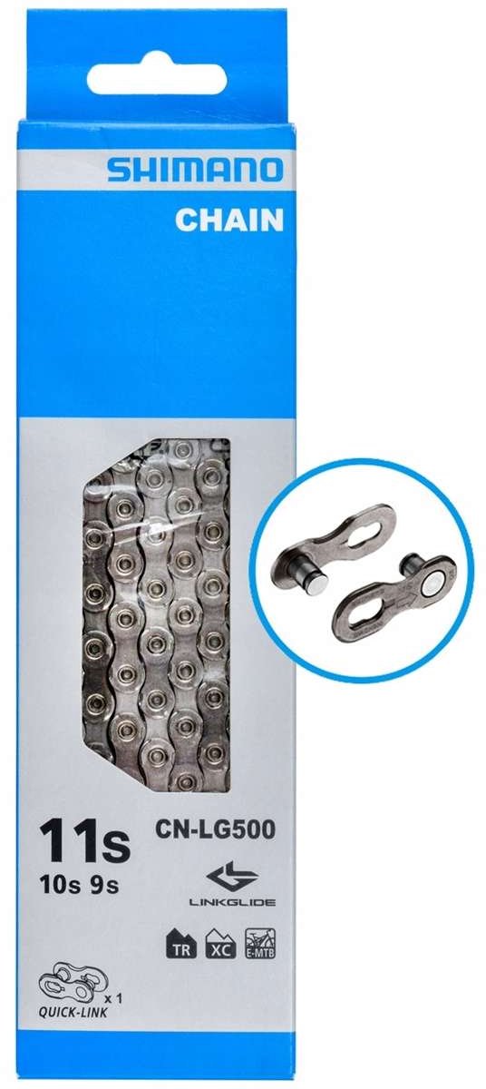 Ketting 10/11-speed LINKGLIDE / 11-speed HG Shimano CN-LG500 - 126 schakels Fiets kopen online