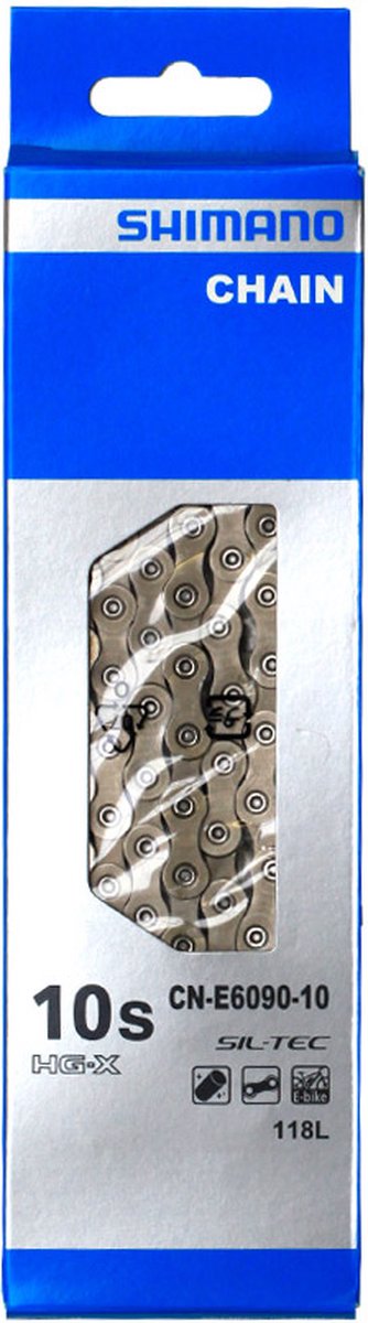 ketting 10 speed shimano steps cne6090 e bike 118 schakels
