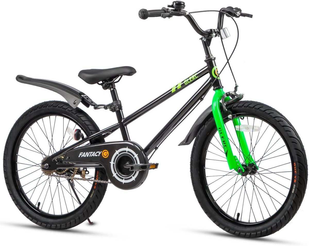 kinderfiets met zijwieltjes en standaard 14 16 18 20 inch voor jongens en meisjes