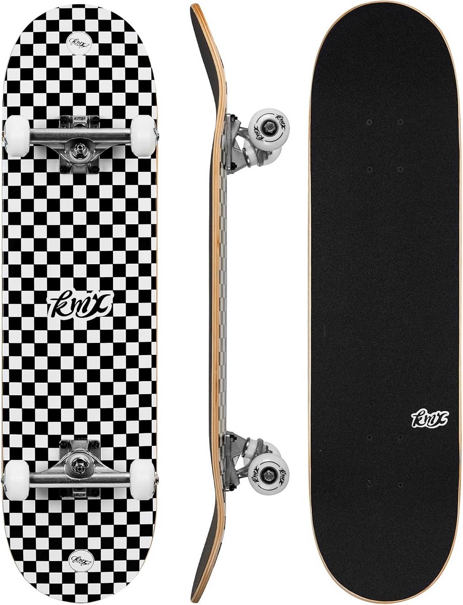 Klassiek Skateboard Complete Cruiser - 7 Lagen Esdoorn Deck voor Beginners en Gevorderden Skateonderdeel kopen online