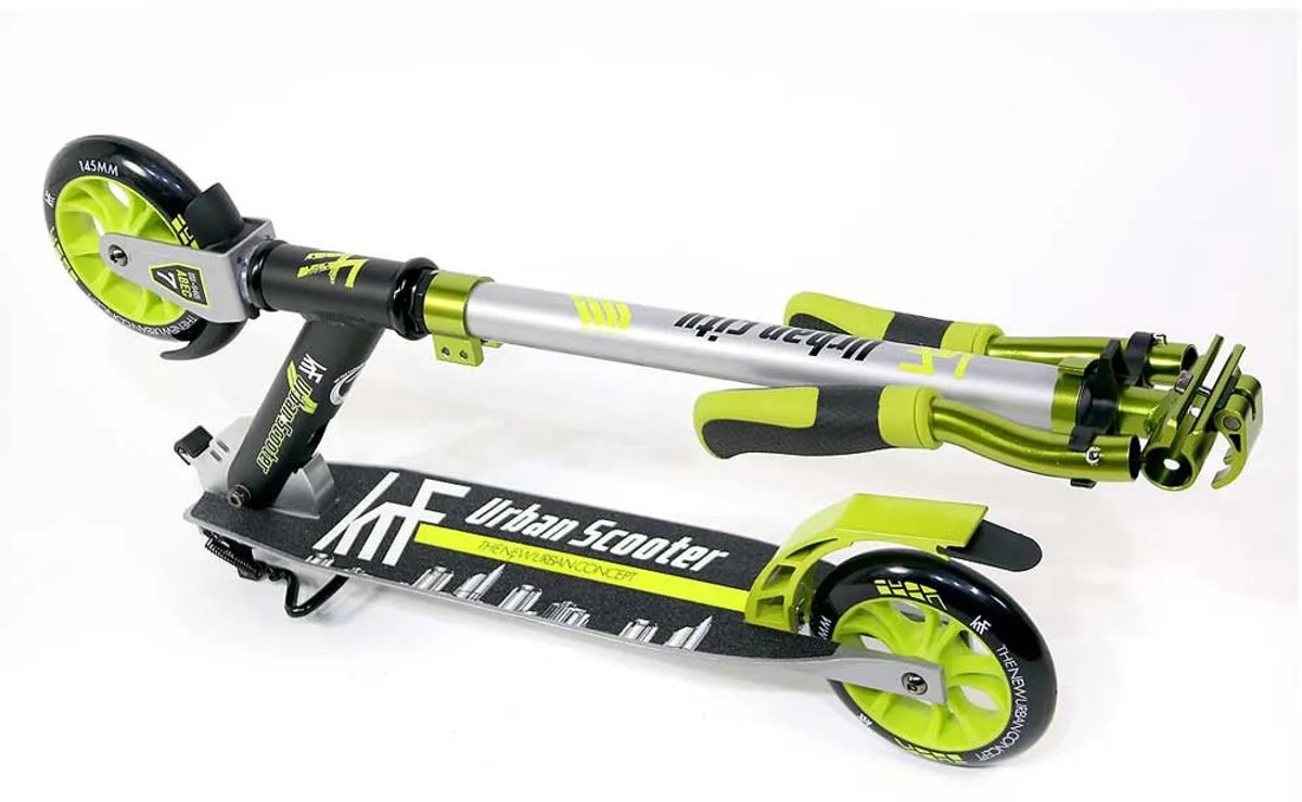 krf urban city 145 revolution scooter zilver