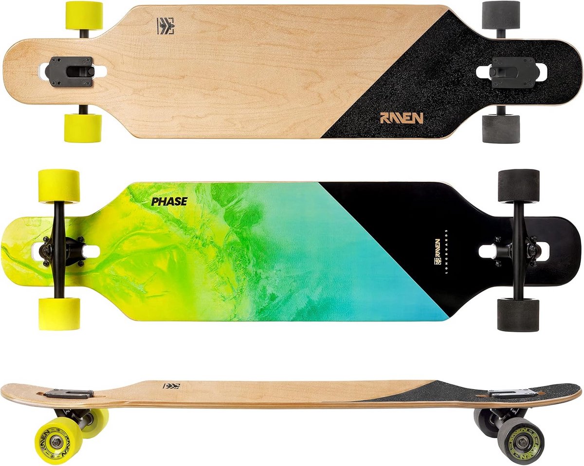 lange longboard skateboard voor snelheid en comfortabel cruisen