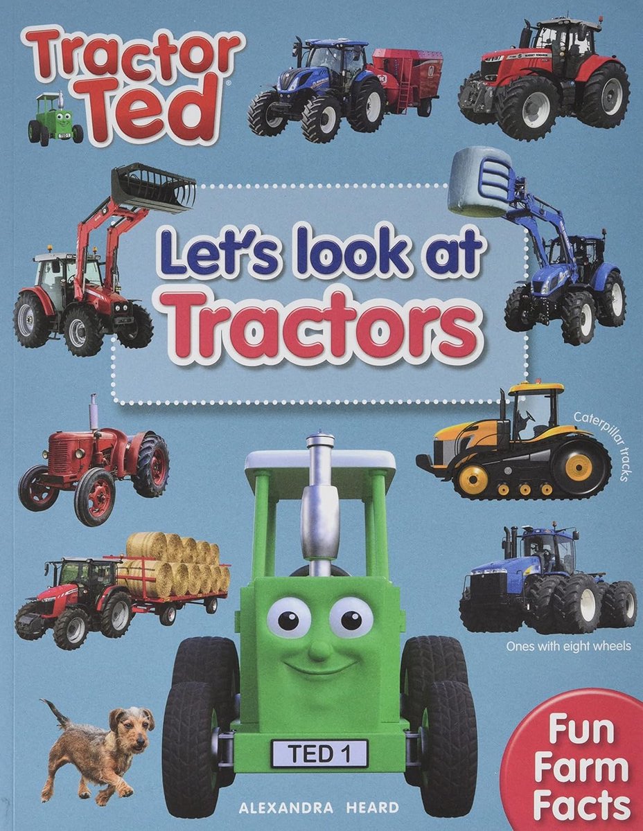 leer alles over tractoren boek voor kinderen over machines het platteland en werken met tractoren