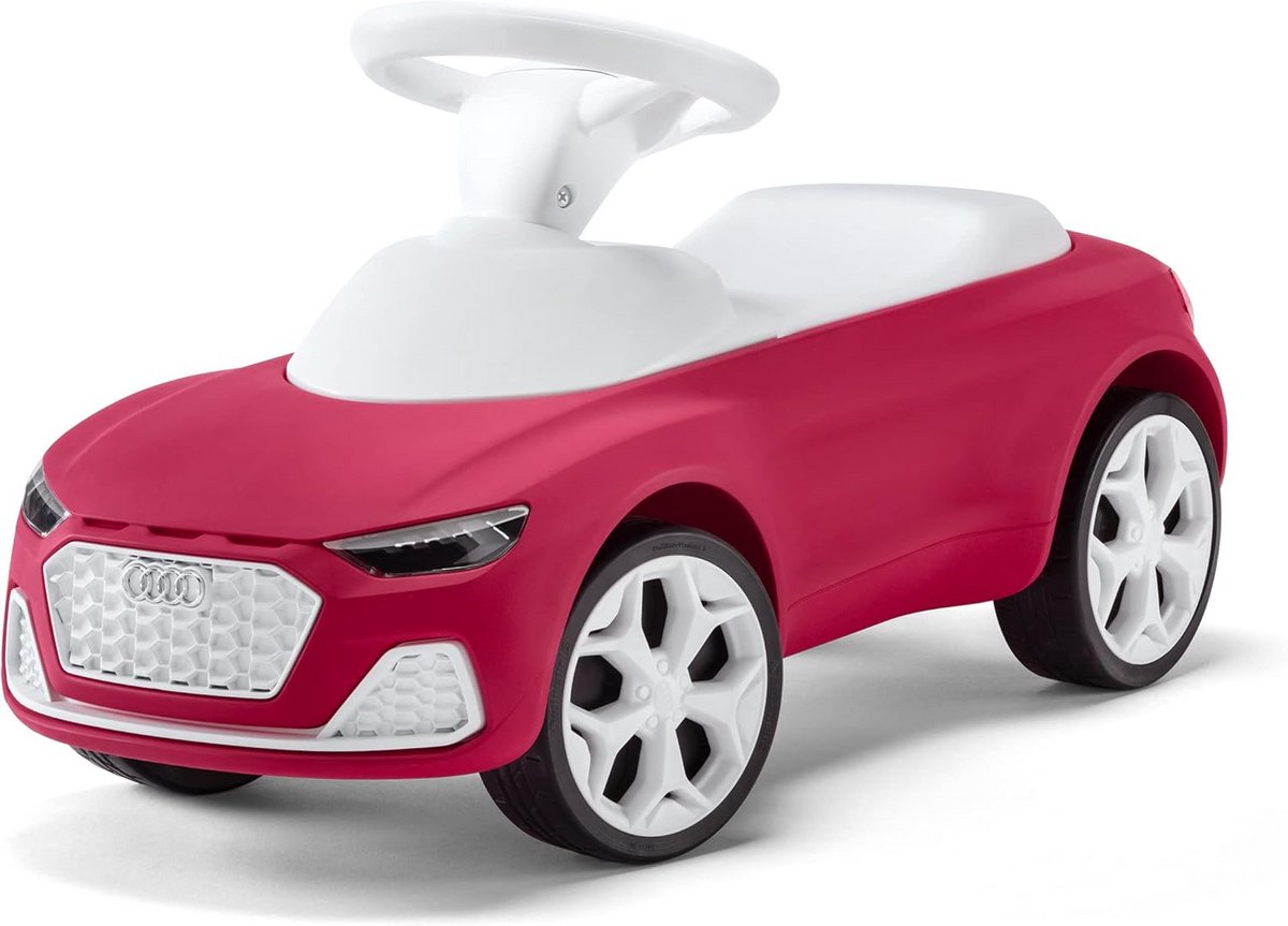 Loopauto Kindervoertuig Junior Quattro Roze - Loopfiets voor Peuters Loopfiets kopen online