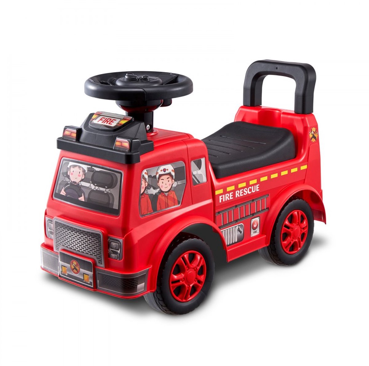 loopauto voor peuters zit en stapauto leeftijd 1 3 jaar muziekstuur opbergruimte onder de zitting zit en sta functie unisex klassiek ontwerp rood