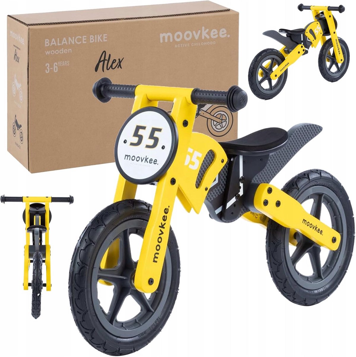 Loopfiets Houten Frame Voor Kinderen Vanaf 3 Jaar Loopfiets kopen online