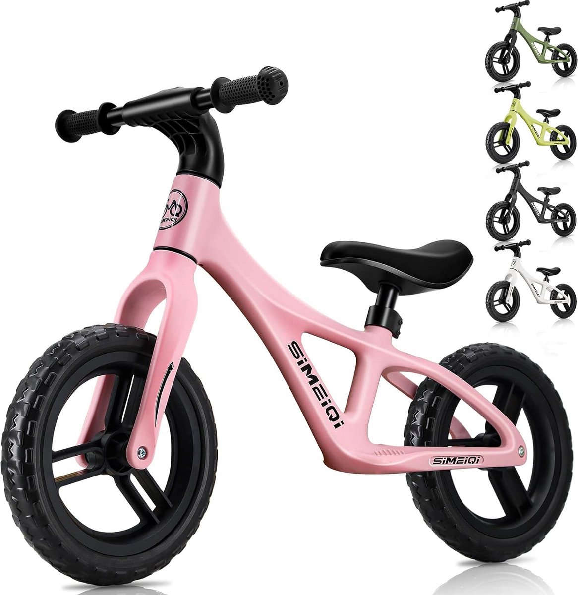 Loopfiets voor Kinderen 2-5 Jaar - Lichtgewicht Trainingsfiets met Verstelbaar Zadel Loopfiets kopen online