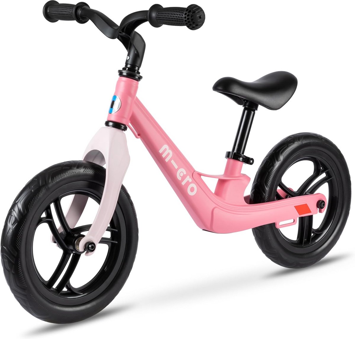 loopfiets voor peuters trainingsfiets verstelbaar eva kameleon blauw