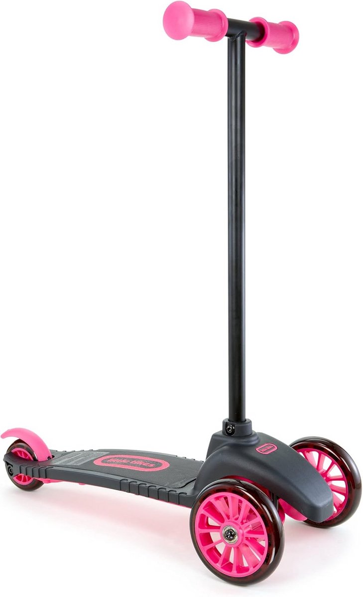 Loopscooter 3-wieler voor Kinderen - Lean to Turn - Roze Driewieler kopen online