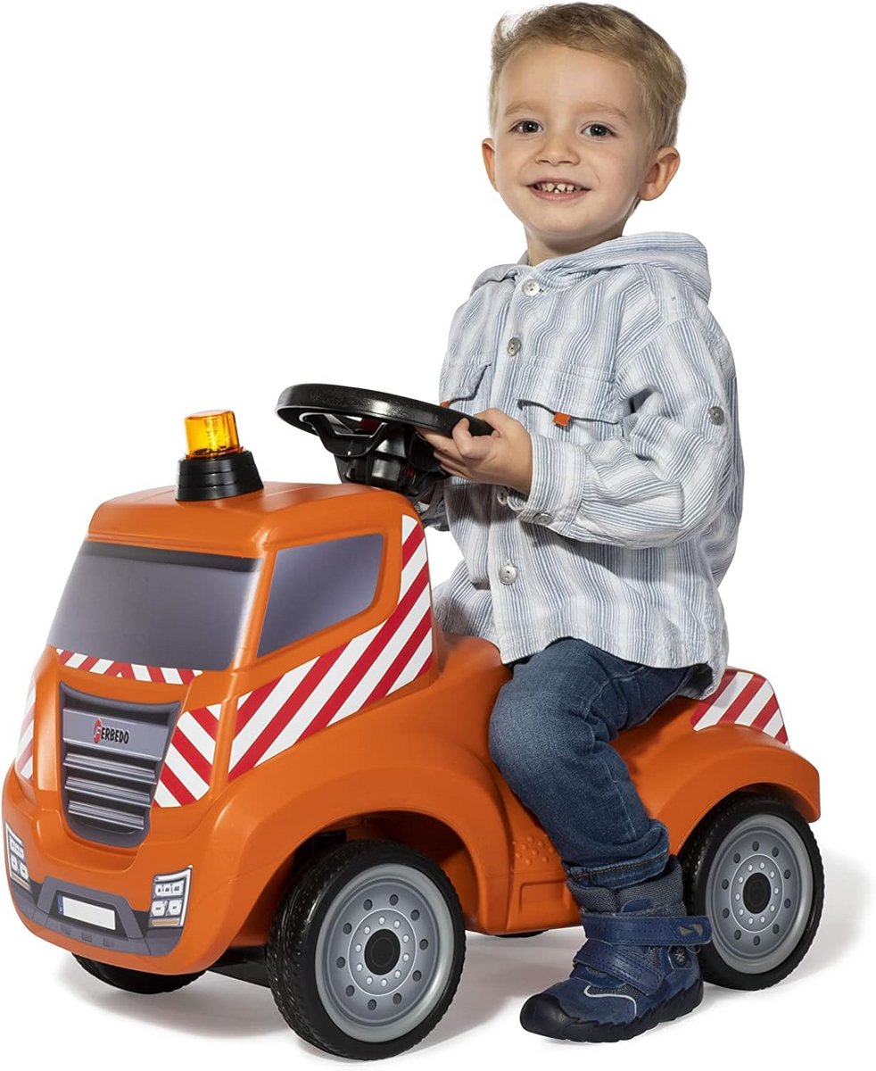 Loopwagen voor Kinderen 1,5-4 Jaar met Knipperlicht en Sirene Speelgoedkruiwagen kopen online