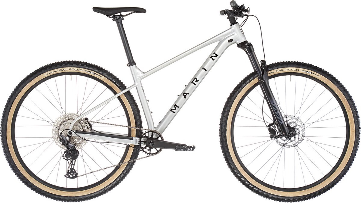 marin team 1 29 deore mountainbike zilver m