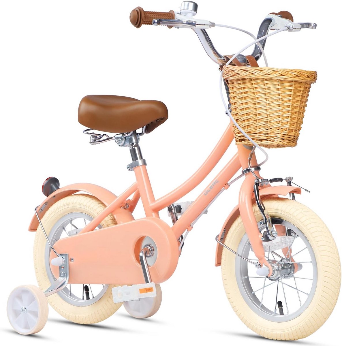 Meisjesfiets met Mand voor Kinderen 3-10 Jaar, 12-20 Inch Kinderfiets kopen online