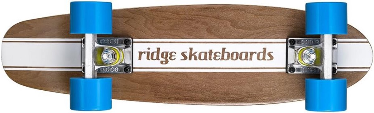 mini cruiser skateboard esdoornhout 55cm retro stijl met zachte wielen
