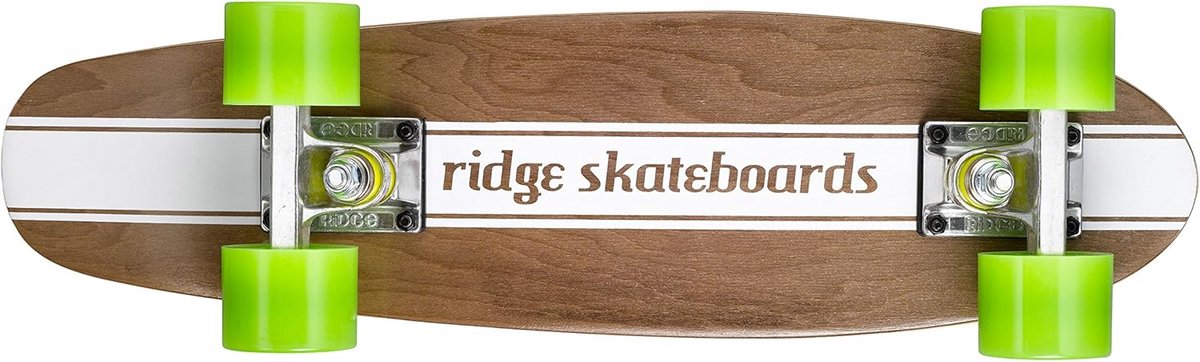 Mini Cruiser Skateboard Groen - 55 cm Esdoorn Hout - Complete Retro Cruiser Skateonderdeel kopen online