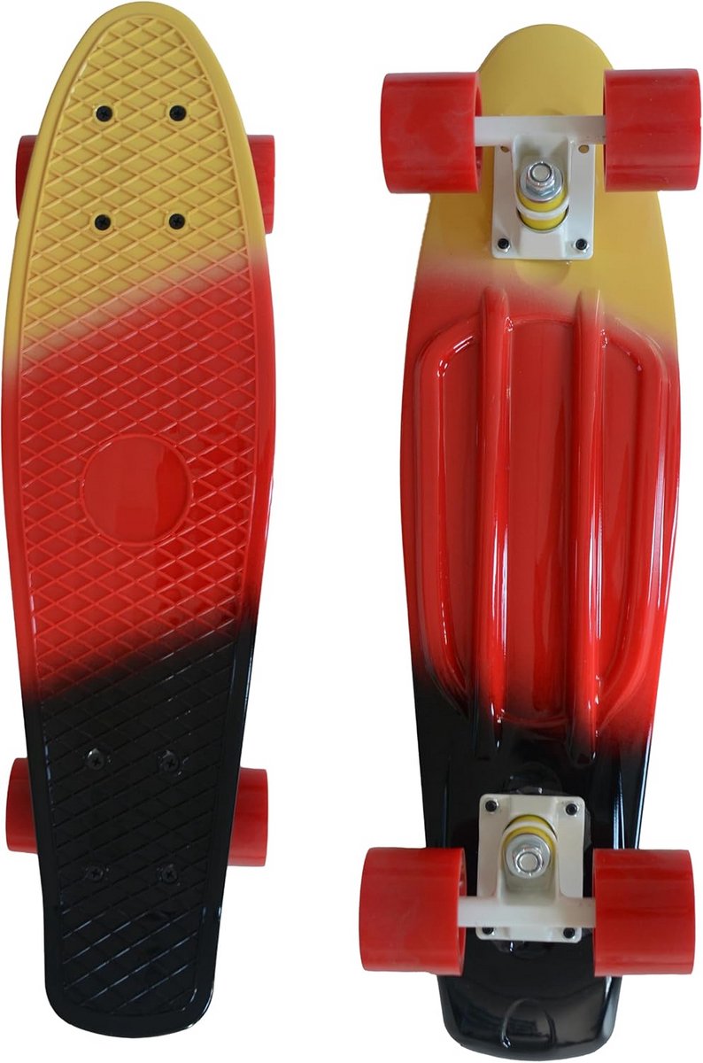 Mini Cruiser Skateboard Retro Stijl met PU-Wielen 55 cm Skateonderdeel kopen online